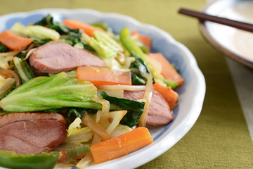 おいしそうな野菜炒め