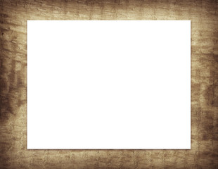 Wooden texture frame or background with space for text or image 