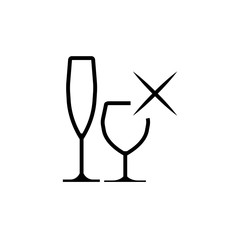 Symbols for dishwasher icon