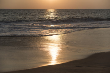 Obraz premium Sunset on the ocean