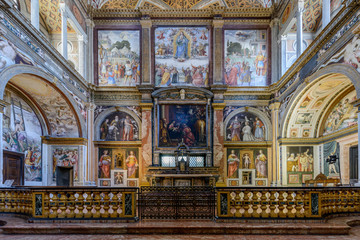 Milano, Dipinti chiesa San Maurizio