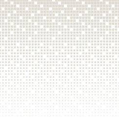 Abstract geometric gray gradient square halftone pattern