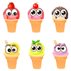 illustration of ice cream