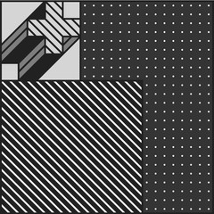 Neo Memphis patches stickers