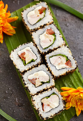 Chicken Maki Sushi Roll