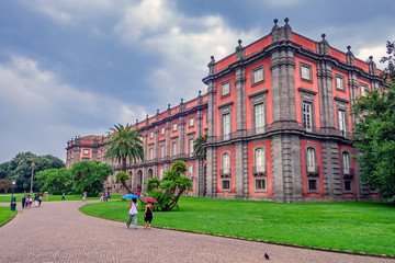 National Museum of Capodimonte. It is Italy's largest museum and holds Neapolitan painting, decorative art and important ancient Roman sculptures. Palace of Capodimonte.