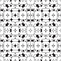 Geometric seamless pattern background.