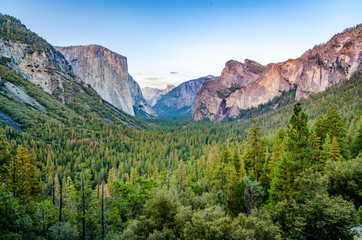 Obraz premium Yosemite Valley view