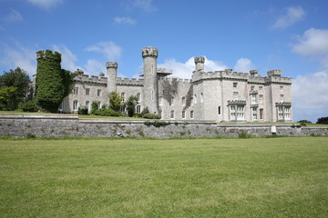 Fototapeta premium Historic Bodelwydd Castle in Wales, Great Britain