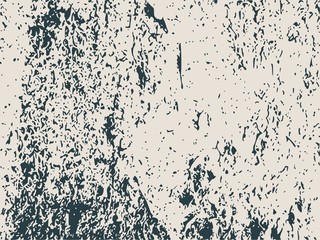Relief stone surface texture. Old concrete wall. Monochrome image. Grunge distress texture.Vector template.
