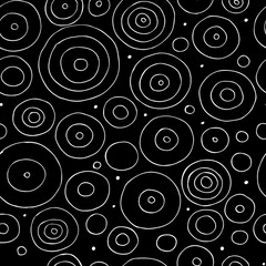 Art circles, seamless pattern for your design