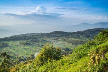 Great Rift Valley landscape, Kenya - obrazy, fototapety, plakaty