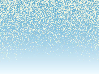 Winter snow background, bright, light, with snowflakes. Light blue vector texture.