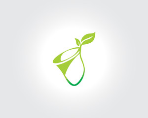 Glass Nature Logo Icon