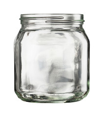 empty glass jar