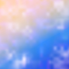 Blue pink blurred background