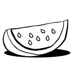 black and white watermelon