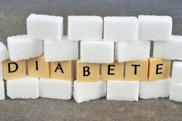 Concept de diabète 