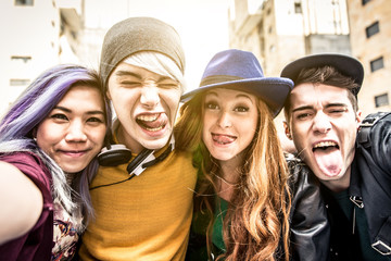 Teenagers portrait