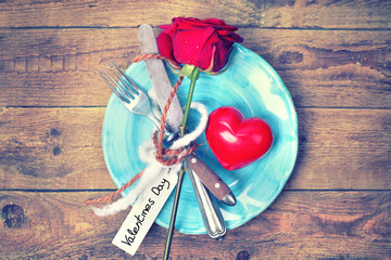 Überraschung zum Valentinstag, Essen gehen