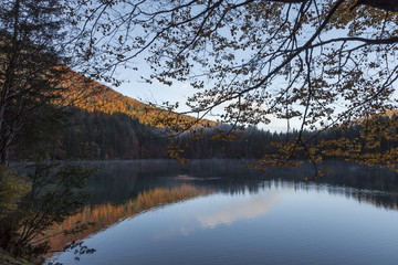 Obraz premium Fusine - See, Italien