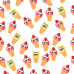 illustration of ice cream