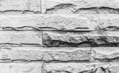 white and gray rough brick texture or background