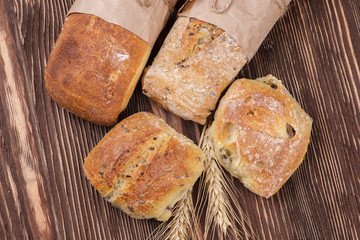 Fresh homemade bread