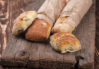 Fresh homemade bread
