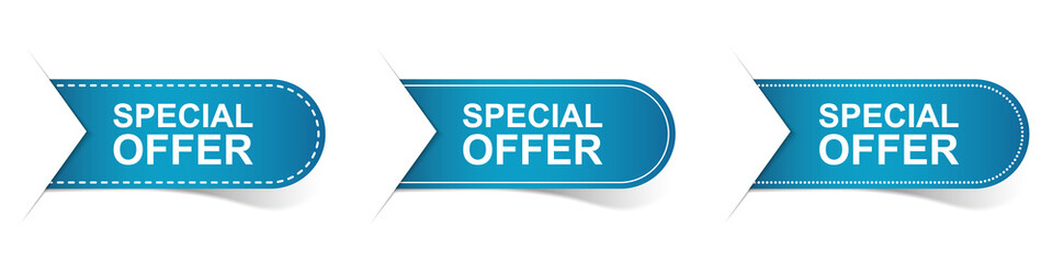 SPECIAL OFFER design elements