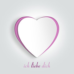 ich liebe dich