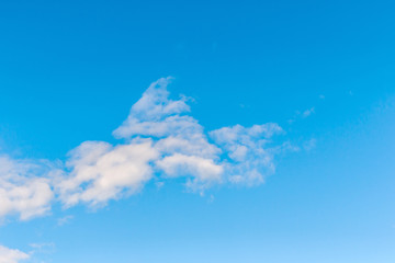 Fototapeta na wymiar beautiful of Blue sky background with tiny clouds