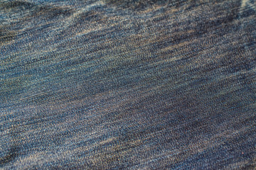 Texture of blue jeans background
