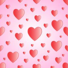 seamless pattern with heart