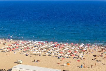 Panoramic view of Sunny Beach