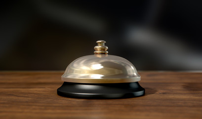 Service Bell Brass