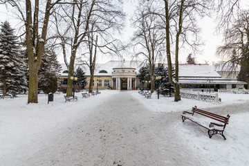 Polanica Zdrój, Pijalnia zimą © martabialonoga
