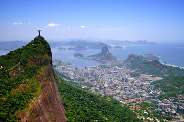 General aerial view of Rio de Janeiro, Brazil