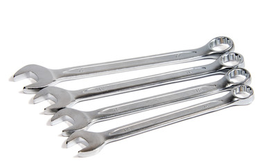 Hand tools isolated on a white background