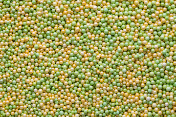 Multicoloured sweet sugar balls. Small ball pattern.