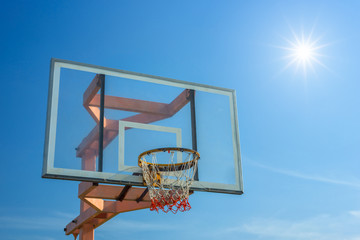 Naklejka premium basketball hoop