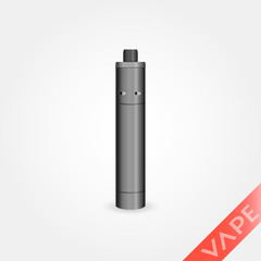 Vape icon. Vector electronic cigarette. Illustration of electronic cigarette