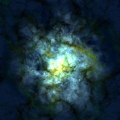 Obraz na płótnie Canvas Space background with nebula and stars