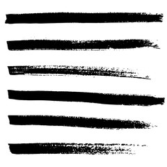 Ink vector brush strokes background. Vector illustration. Grunge texture.