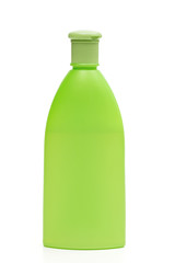 cosmetics on the white background