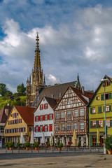 Marktplatz square, Esslingen am Neckar, Germany