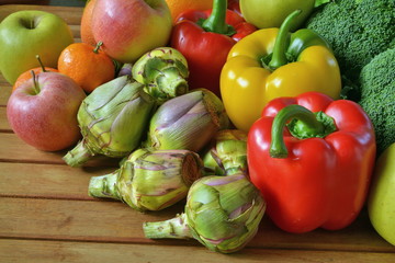 frutta e verdura fresca