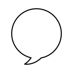 speech bubble isolated icon vector illustration design