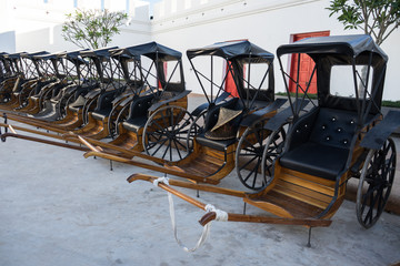 ancient rickshaw paking