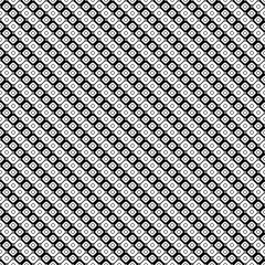 Seamless vector geometrical pattern. Endless black and white background with hand drawn squares. Graphic illustration. Print for cover, fabric, wrapping, background.